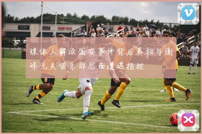 媒体人解读国安事件背后真相与谢峰无关俱乐部层面遭遇指控