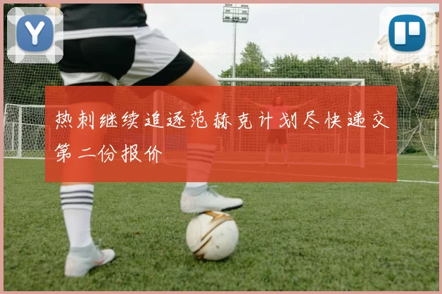 热刺继续追逐范赫克计划尽快递交第二份报价